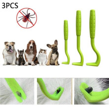 (GREEN) 3PCS Pet Flea Remover Tool Pet Comb