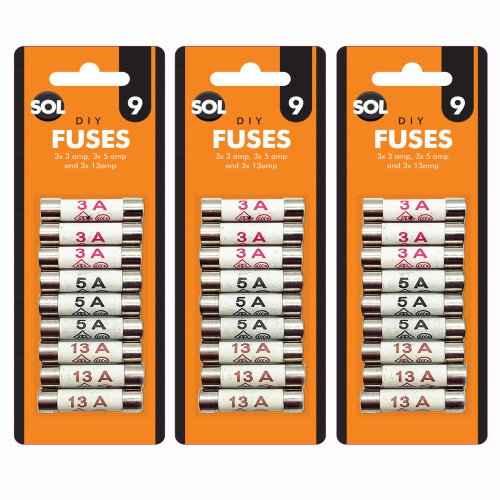 27pk Mixed Cartridge Fuse Set Overcurrent Protection Device on OnBuy