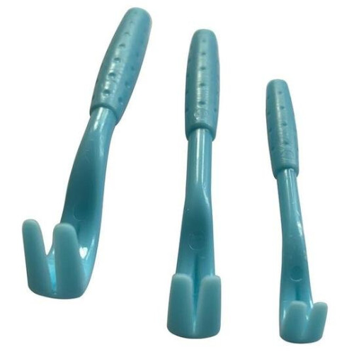 (BLUE) 3PCS Pet Flea Remover Tool Pet Comb 2