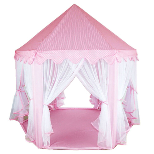 (Pink) Princess Castle Kids' Pink Play Tent