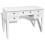 VidaXL VidaXL 5-Drawer Writing Desk - White | Home Workstation 1