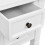VidaXL VidaXL 5-Drawer Writing Desk - White | Home Workstation 4