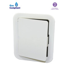 Access Panel Inspection Hatch White 115 x 165mm Gas Safe Pipes Wiring
