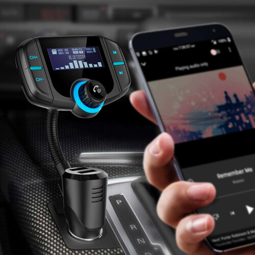 Universal Car Bluetooth Handsfree Kit - FM / MP3 Transmission 2