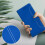 Wallet Folio Case with Stand for Samsung Galaxy A10 - Blue 5