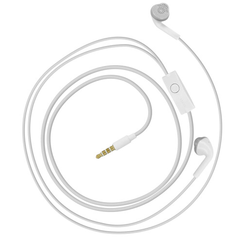Samsung Samsung Earphones Wired Jack 3.5mm Remote Control + Micro White