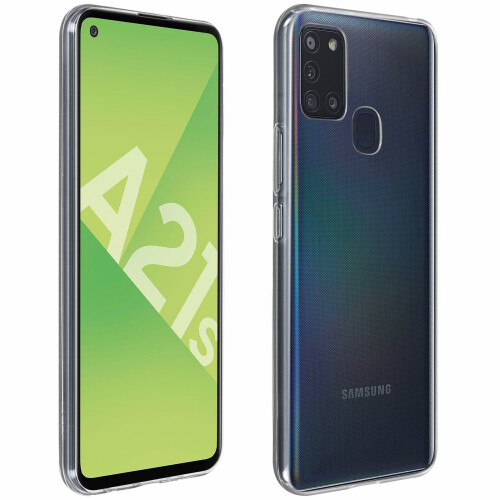 Samsung Galaxy A21s Flexible Silicone Case Resistant Ultra-thin clear