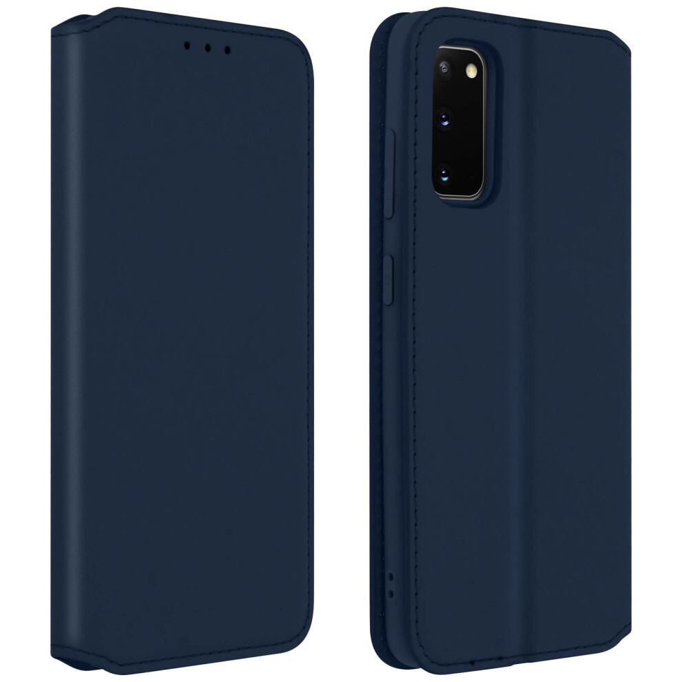 Samsung Galaxy S20 Case Cover Folio Wallet Function Support Blue 3662427429320