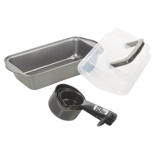 URBN-CHEF Home Baking Kit | 7 PCS Set with Oven Tin Measuring Spoon & Recipes 2