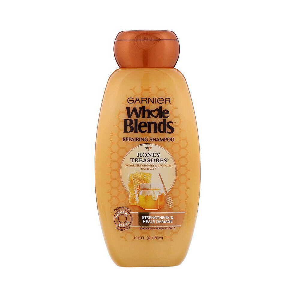 Garnier , Whole Blends, Honey Treasures Repairing Shampoo