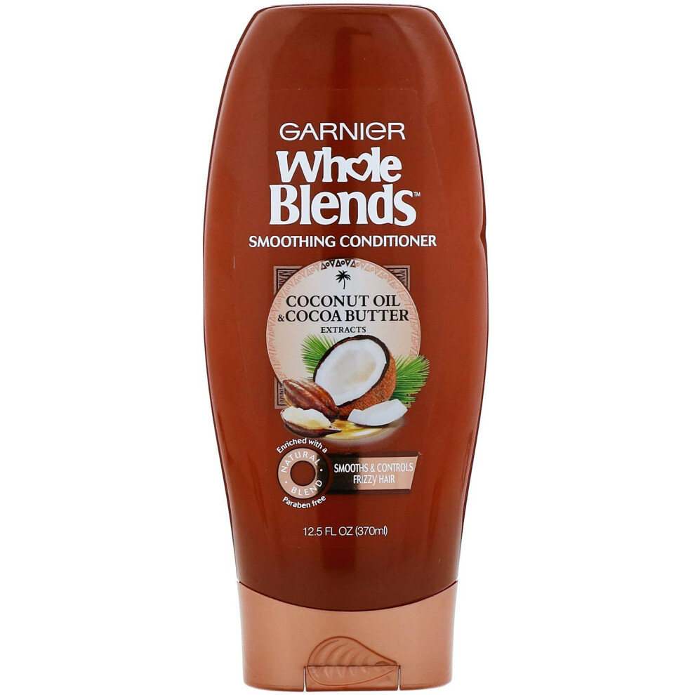 Garnier, Whole Blends, Coconut Oil & Cocoa Butter Conditioner