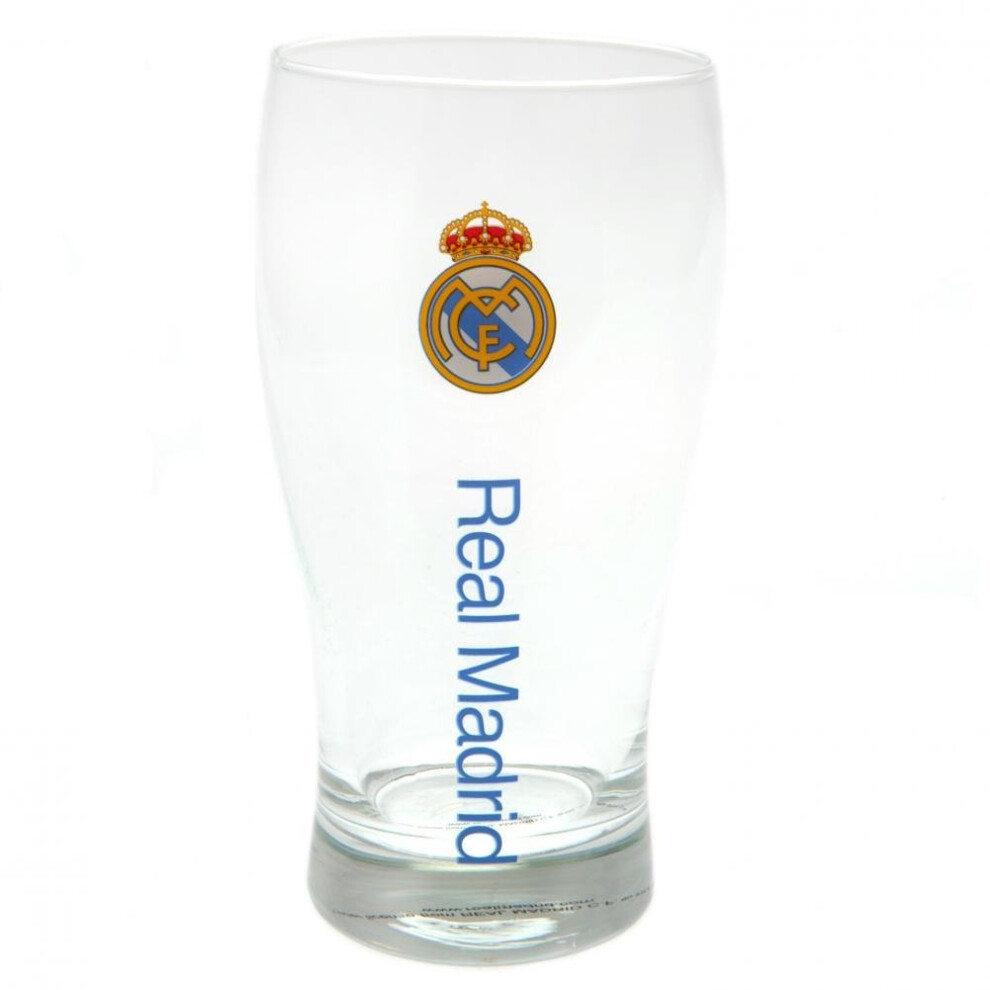 Real Madrid Cf Tulip Pint Glass