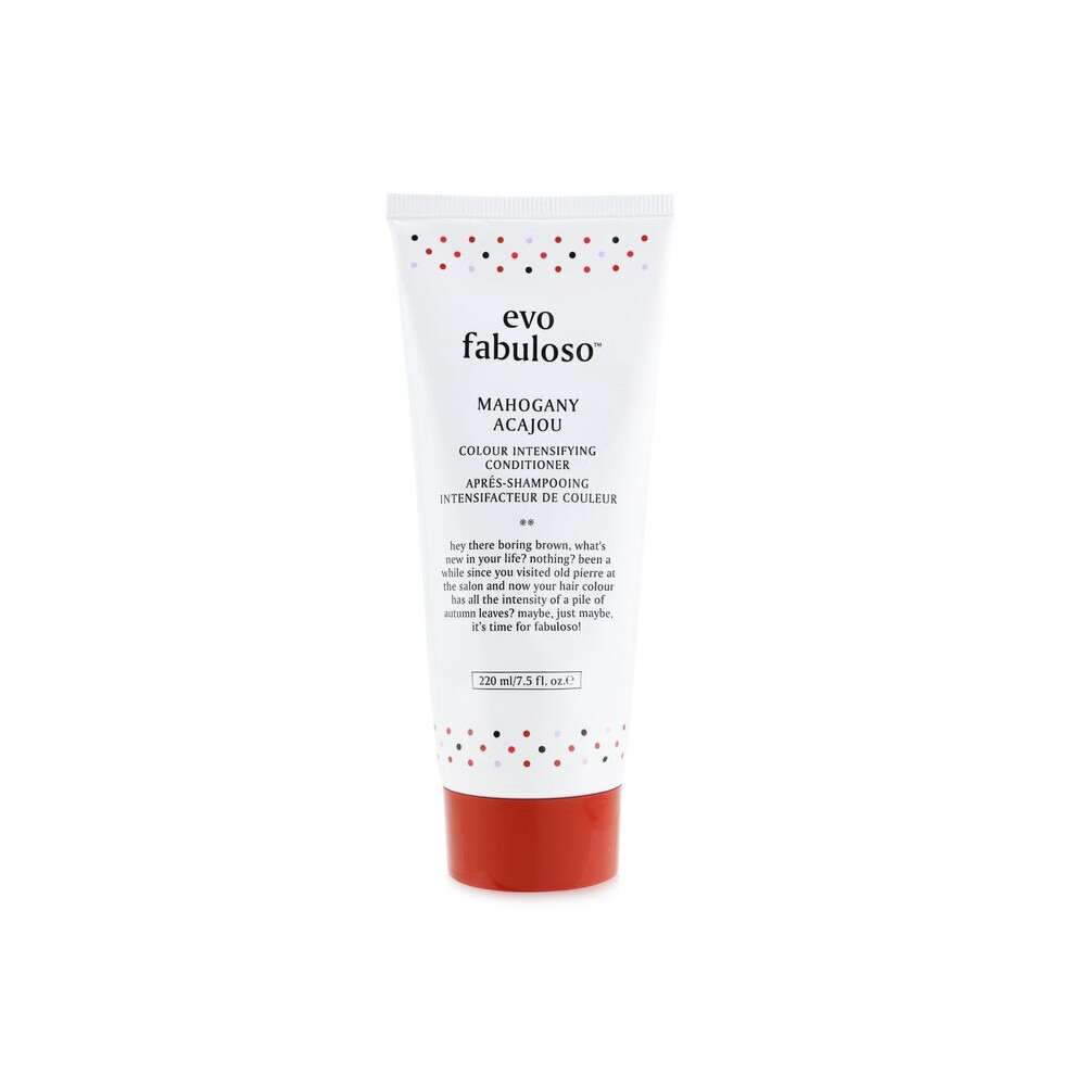 Evo Fabuloso Colour Intensifying Conditioner - # Mahogany - 220Ml/7.5Oz