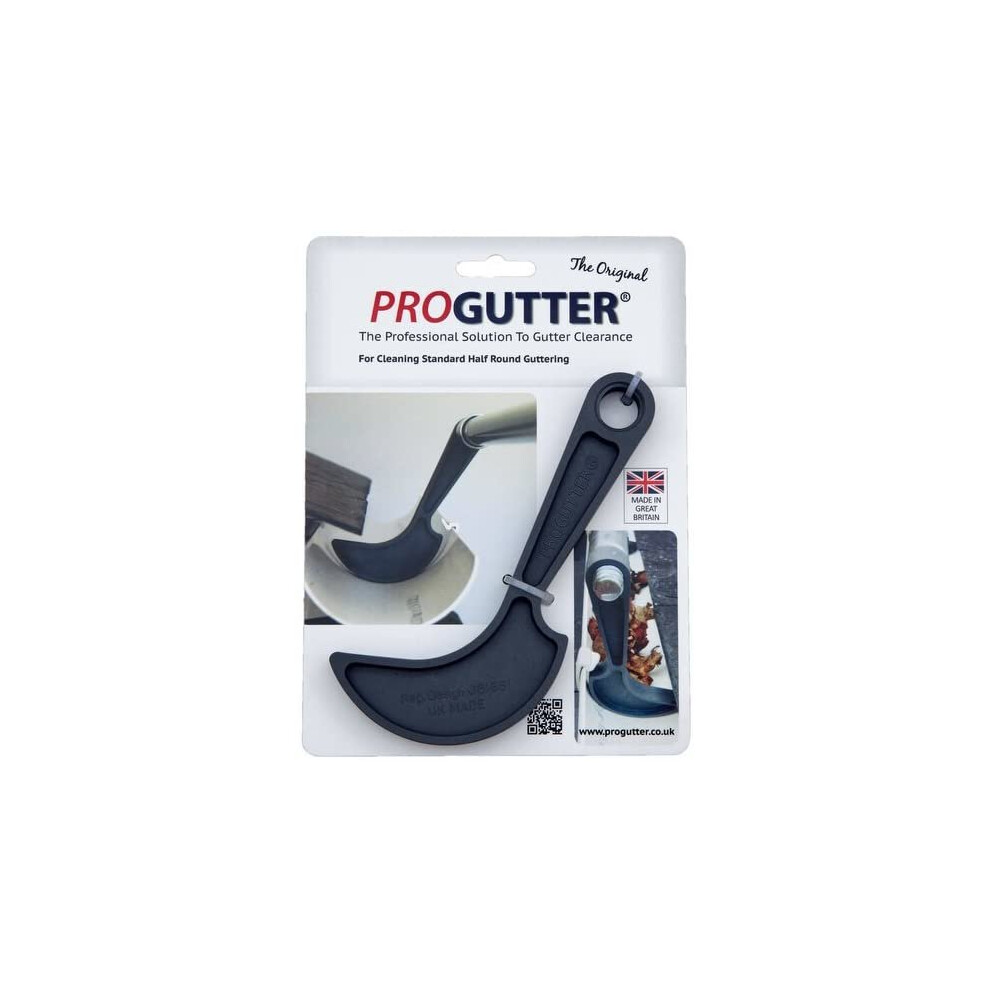 Gutter Cleaning Tool Scraper Half Round Attachment For Extension Pole 700814683610