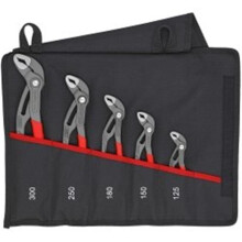 Knipex KNP001955S5 Cobra Pliers Set with Tool Pouch - 5 Piece