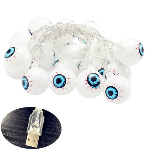 Ranpo 2*Ghost Eyes String Light For Halloween Party Festival Decor 1