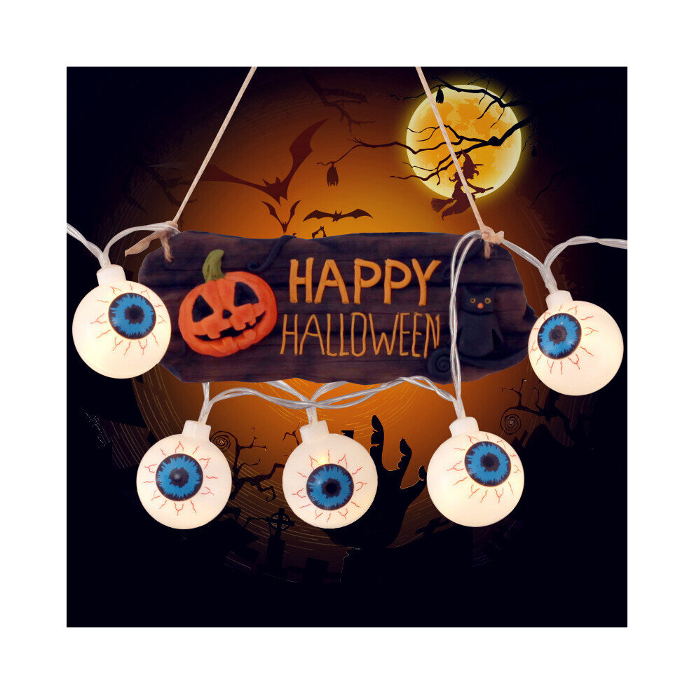 Ghost Eyes String Light For Halloween Party Festival Decor Lights