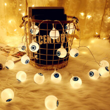 2*Ghost Eyes String Light For Halloween Party Festival Decor
