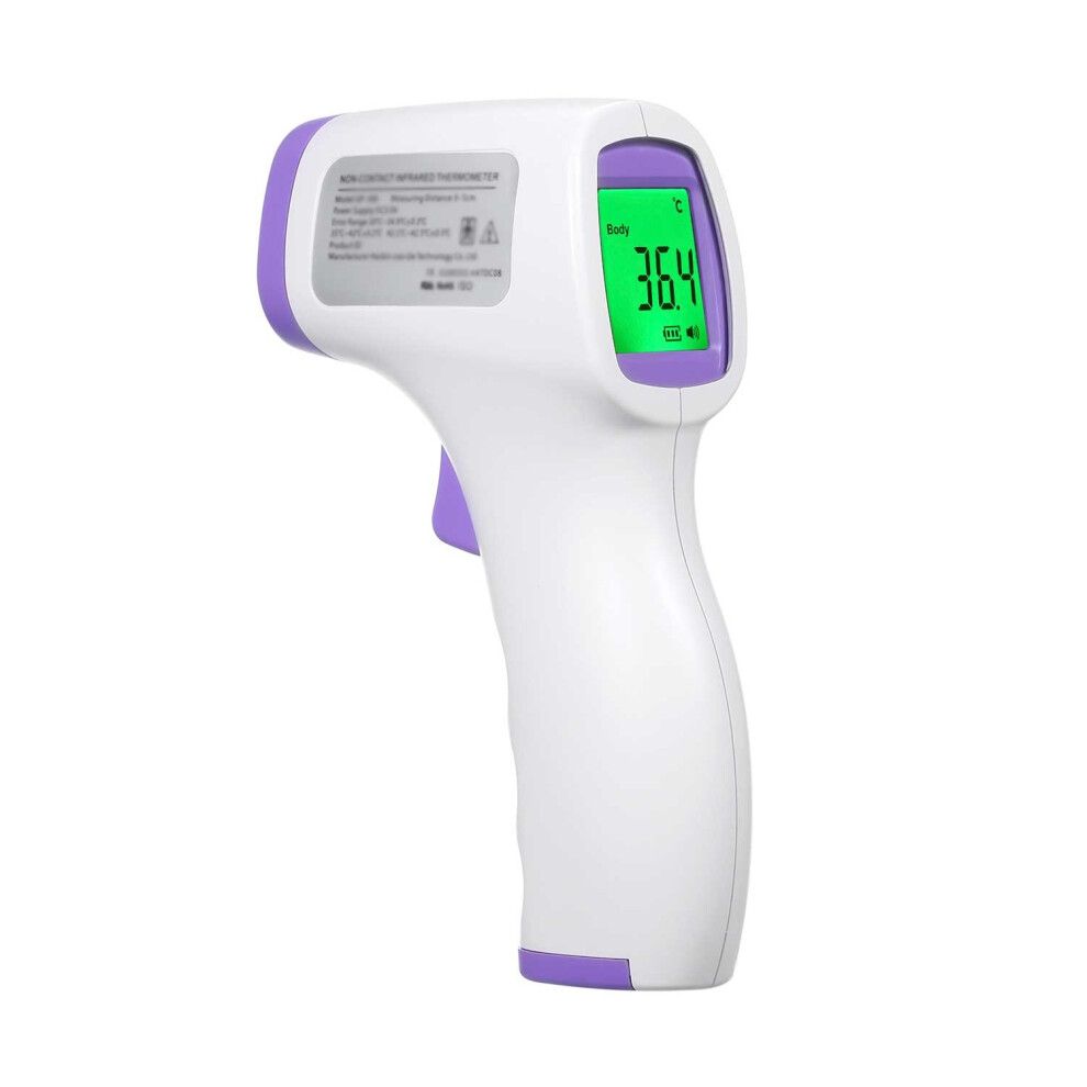 3 Color Backlight Forehead Digital Infrared Thermometer High Precision Fast Non-Contact Thermometer