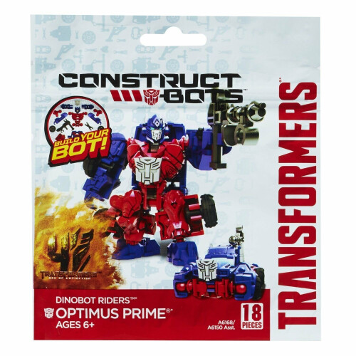 Transformers Optimus Prime Transformers 4 Dinobot Riders Construct-Bots Action Figure
