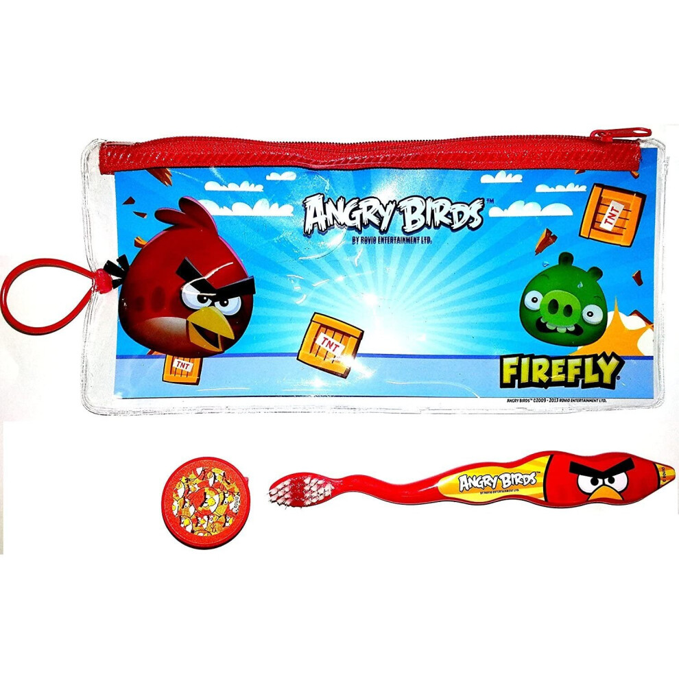 Angry Birds - Dental Travel Kit - Toothbrush & Case