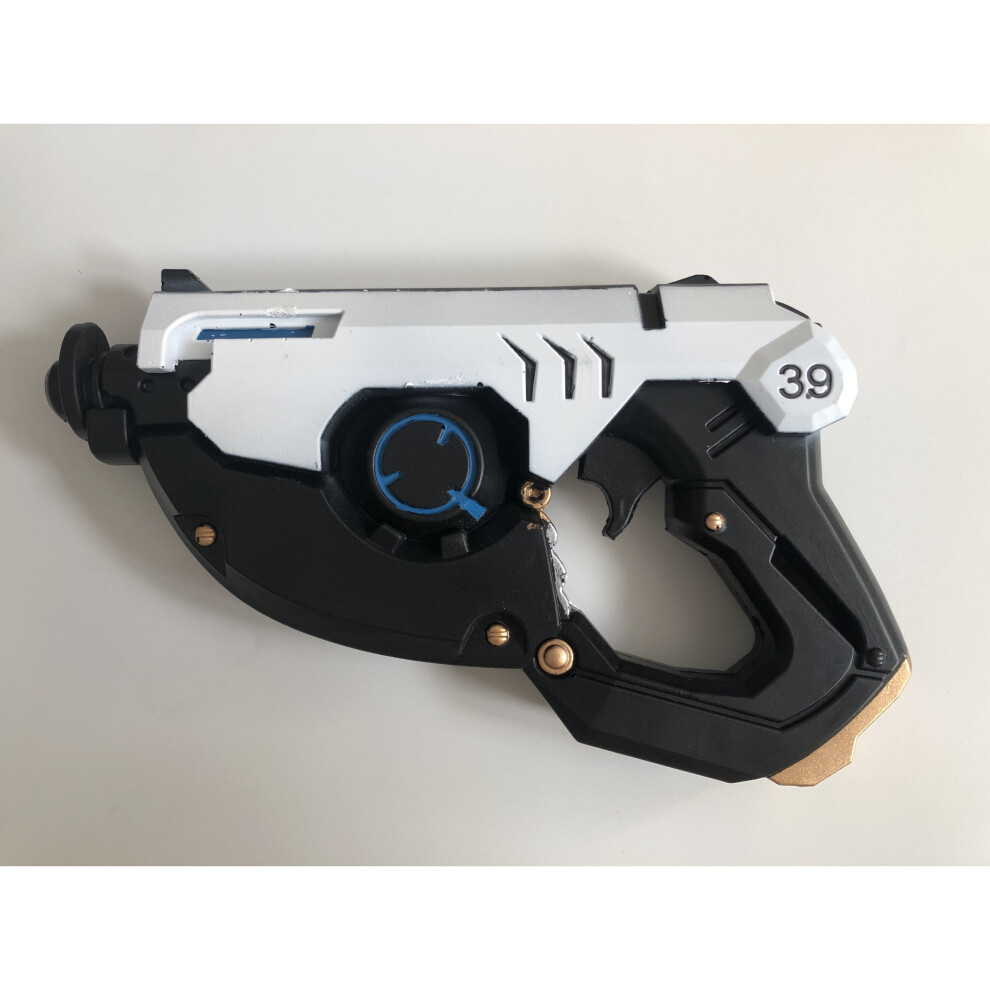 Overwatch Tracer Foam White Gun Cosplay 26cm Comic Con Safe