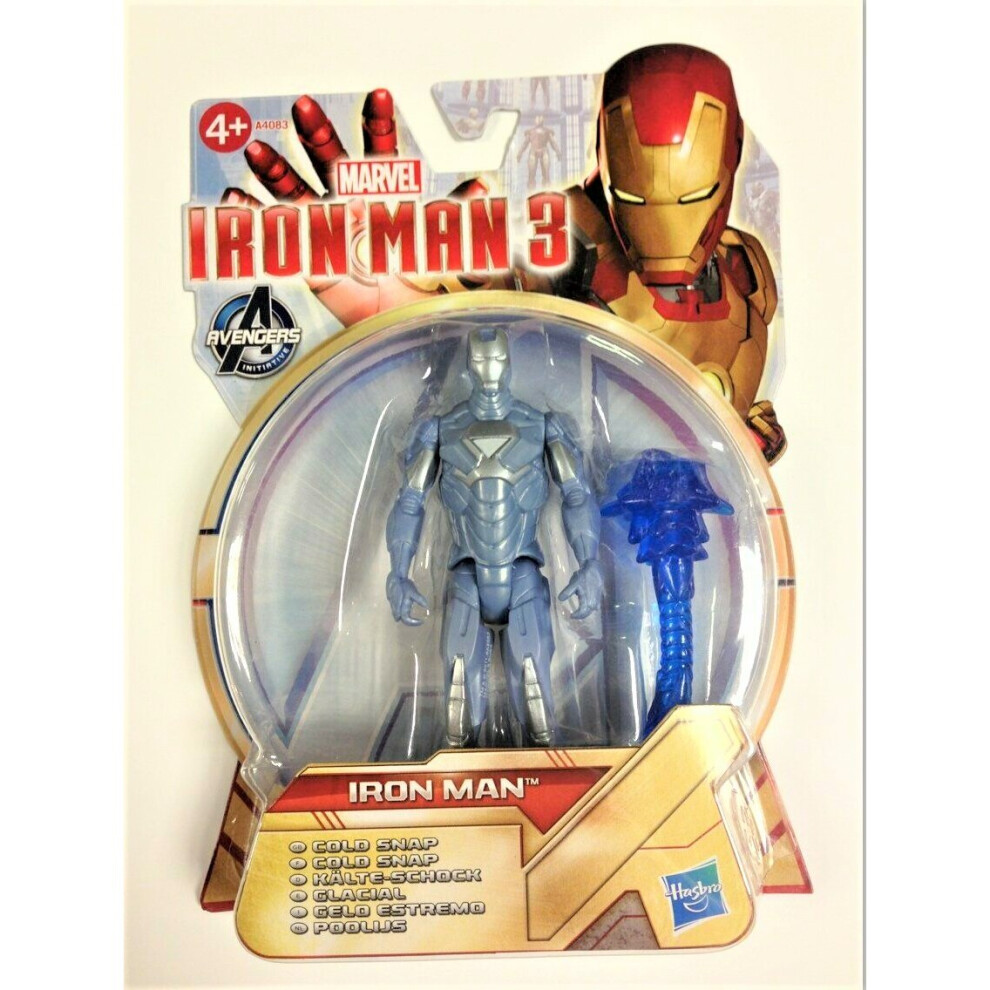 Marvel Comics - Iron Man 3 - Cold Snap Iron Man Action Figure