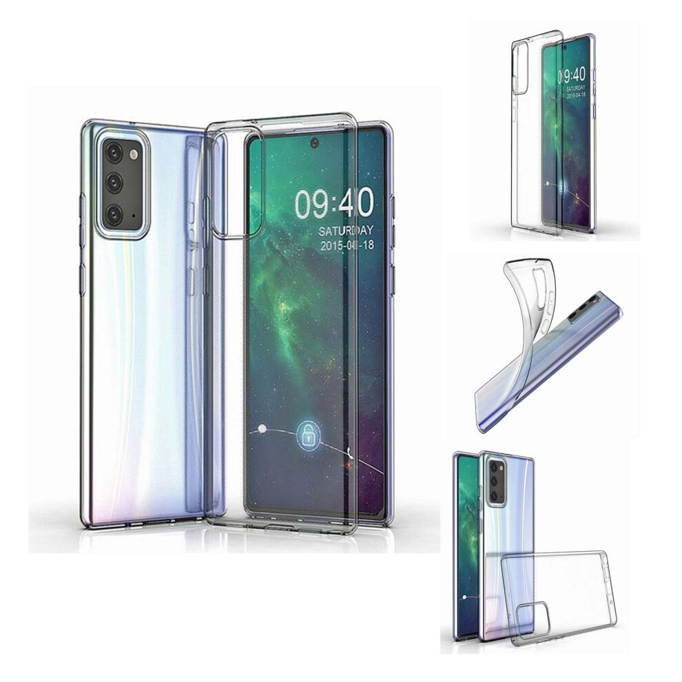 For Samsung Galaxy Note 20 Ultra Transparent Silicone Gel Case Cover Clear 304063154978