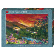 HY29916 - Heye Puzzles - 1000 pc Washing Line (Felted Art)