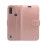 (Black) For Motorola E6s Wallet Flip PU Leather Pouch Case Cover 5