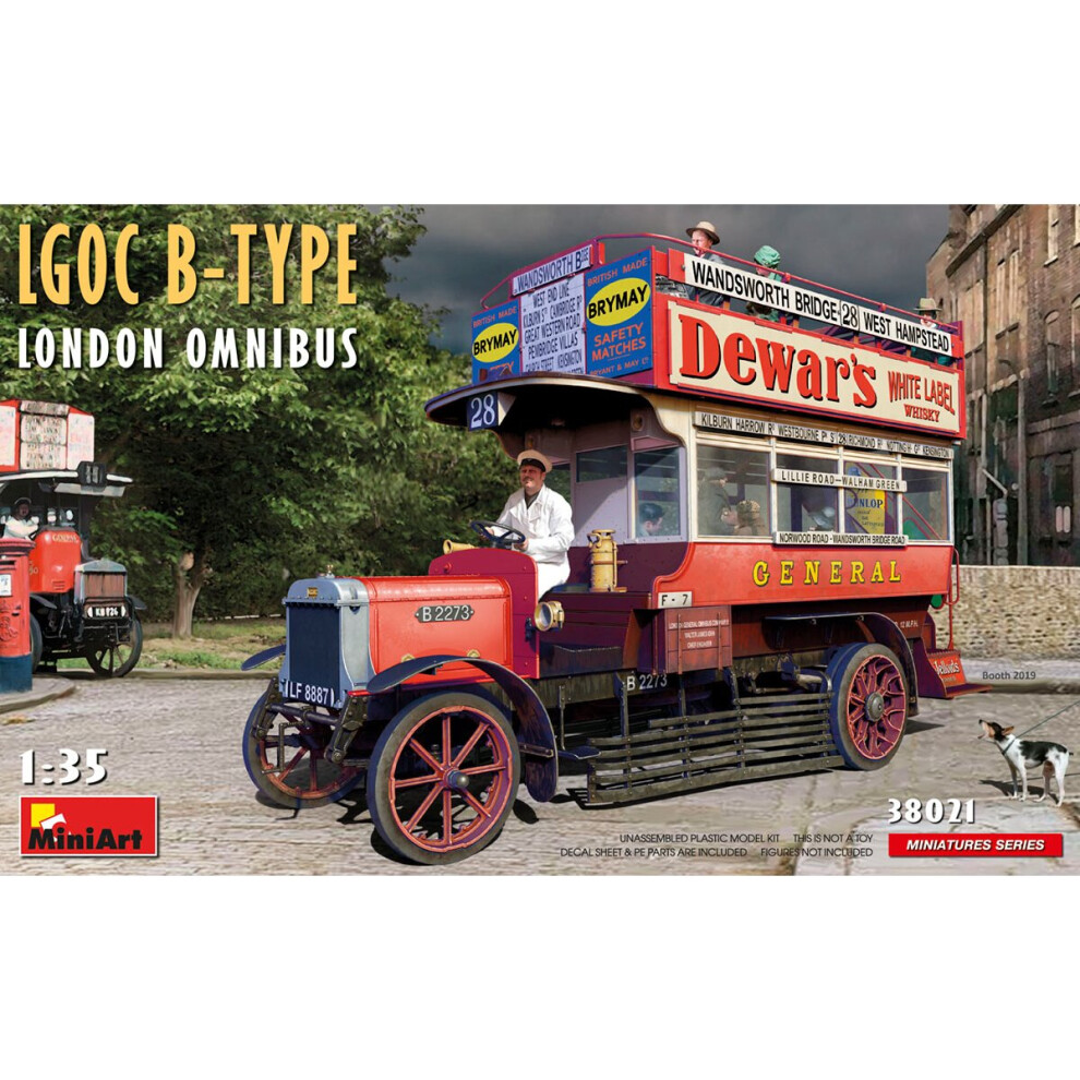 MIN38021 - Miniart 1:35 - LGOC B-Type London Omnibus