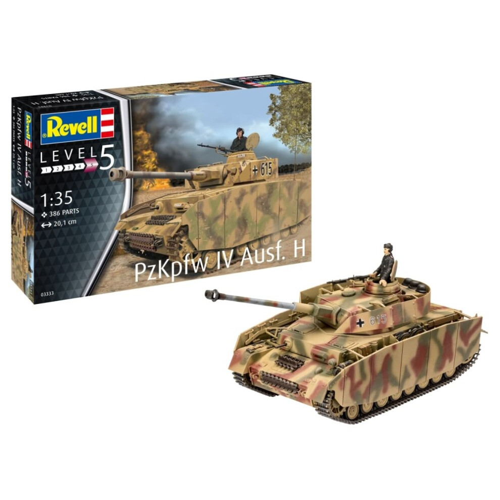 1:35 Panzer IV Ausf. H Model Kit