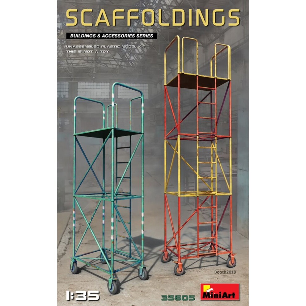 MIN35605 - Miniart 1:35 - Scaffoldings