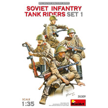 MIN35309 - Miniart 1:35 - Soviet Infantry Tank Riders Vol 1