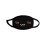 (Black/Smile) Cute Face Mask Cover Washable Reusable Cotton 1
