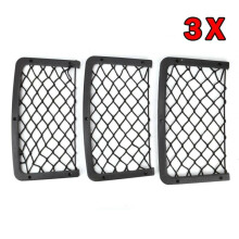 3Pcs Large Storage Net Campervan Caravan Boat Pocket Organizer Hold Storage Bag