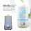1.5L Ultrasonic Air Humidifier Diffuser Purifier Aroma Room LED Change 6