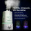1.5L Ultrasonic Air Humidifier Diffuser Purifier Aroma Room LED Change 1