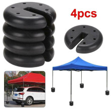 4pcs Outdoor Canopy Tent Leg Weights Anchor Stand Heavy Duty Gazebo Discs Base