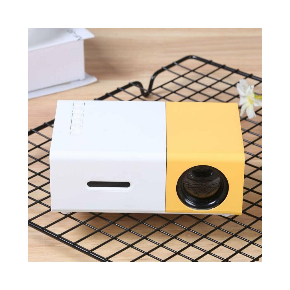 Mini HD 1080P Pocket LED Projector Home Theater Cinema Multimedia AV HDMI USB UK