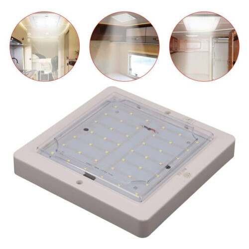 12V 9W LED Interior Caravan Roof Light