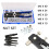 110X Threaded Nut Rivet M3-M8 Insert Tool Riveter Rivnut Nutsert Riveting Kit 1