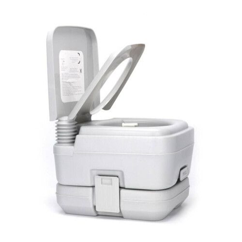 Toilettes De Camping Portables 6 Litres - Compactes Et Légères Pour Caravane, Festival, Pêche