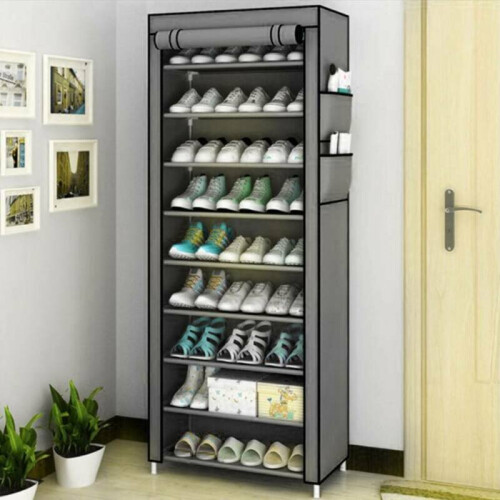 Dustproof shoe online storage