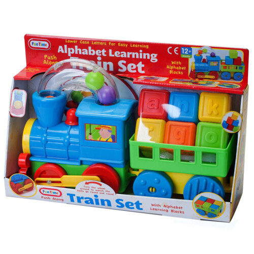 Fun Time Alphabet Learning Train Set - Suitable 12+ Months 1
