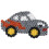 Hama Hama Small World Dinosaur & Car 2