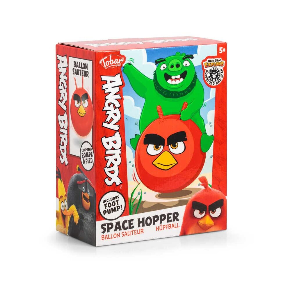 Tobar Angry Birds Space Hopper Red