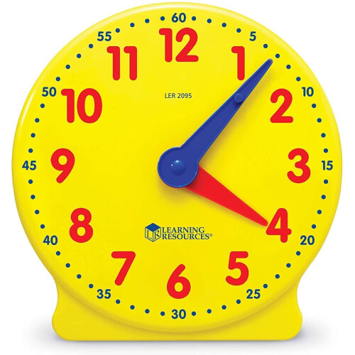 Learning Resources Learning Resources Giant Magnetic 24-Hour Number Line Clock 1