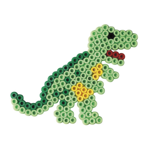 Hama Hama Small World Dinosaur & Car 2
