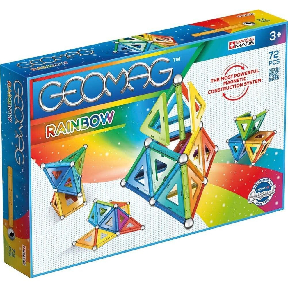 Rainbow 72 Pieces Construction Set